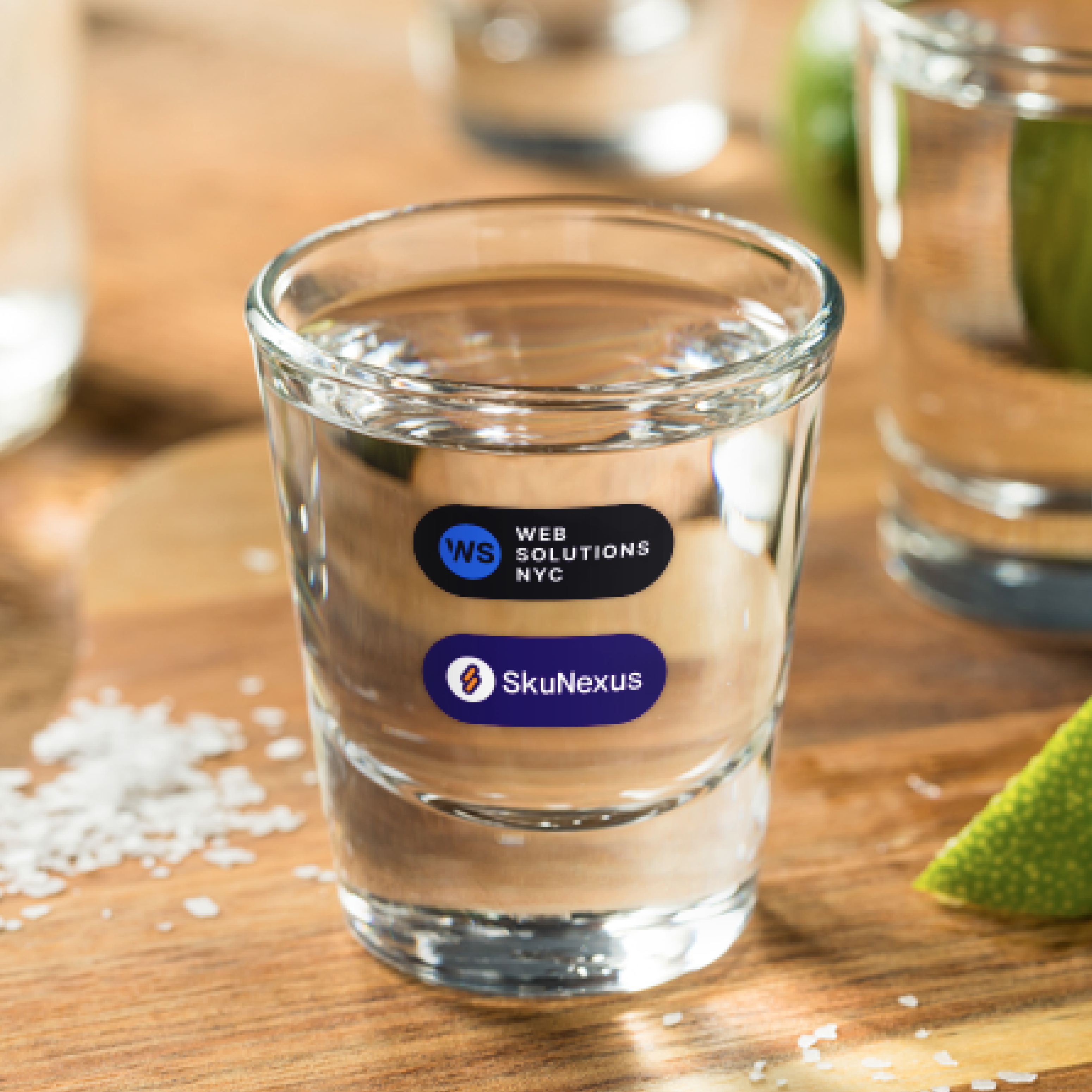 Take A Shot Bullseye Shot Glass