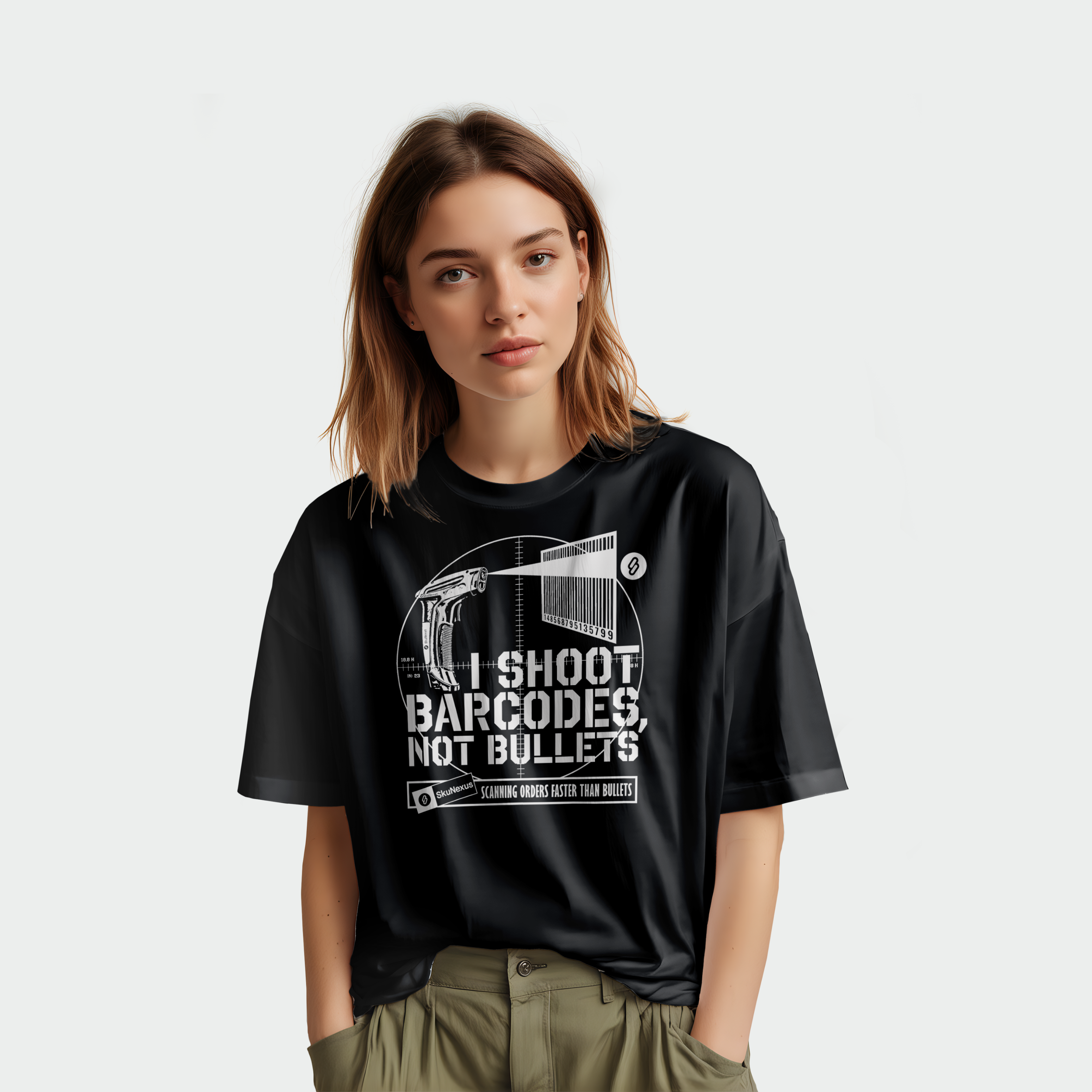 Shoot Barcodes T-Shirt