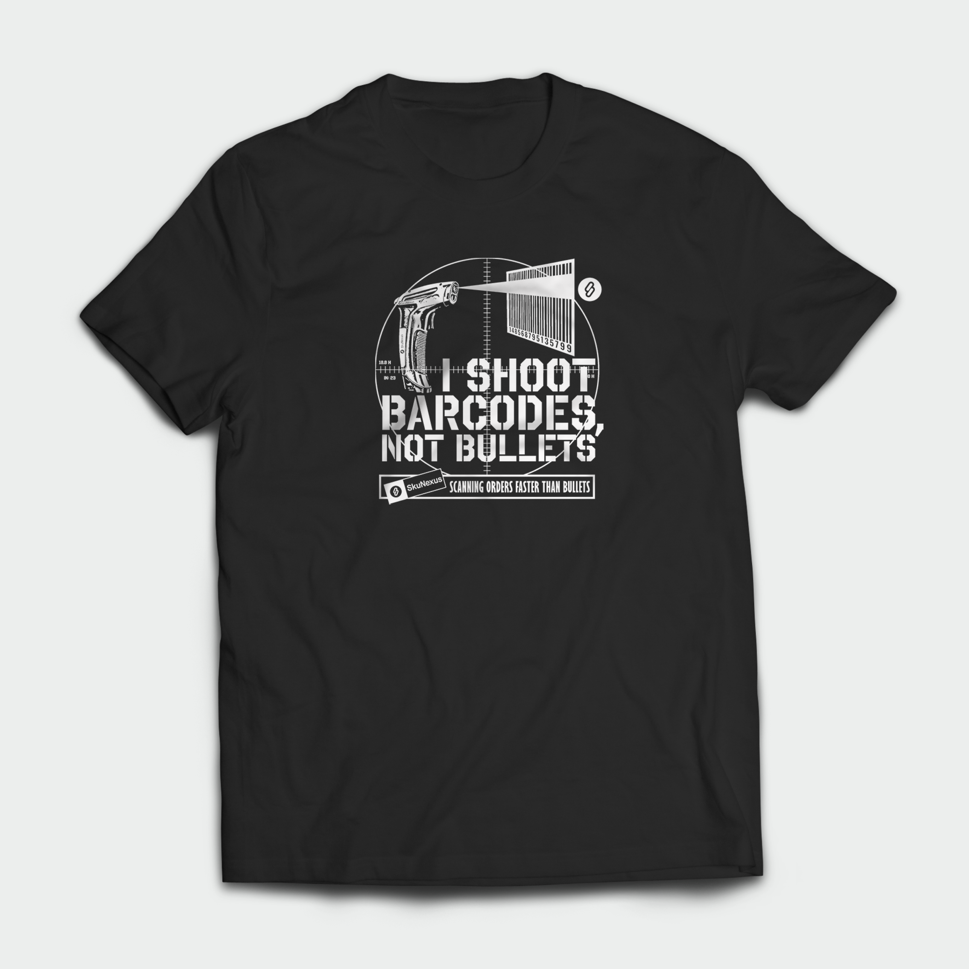 Shoot Barcodes T-Shirt