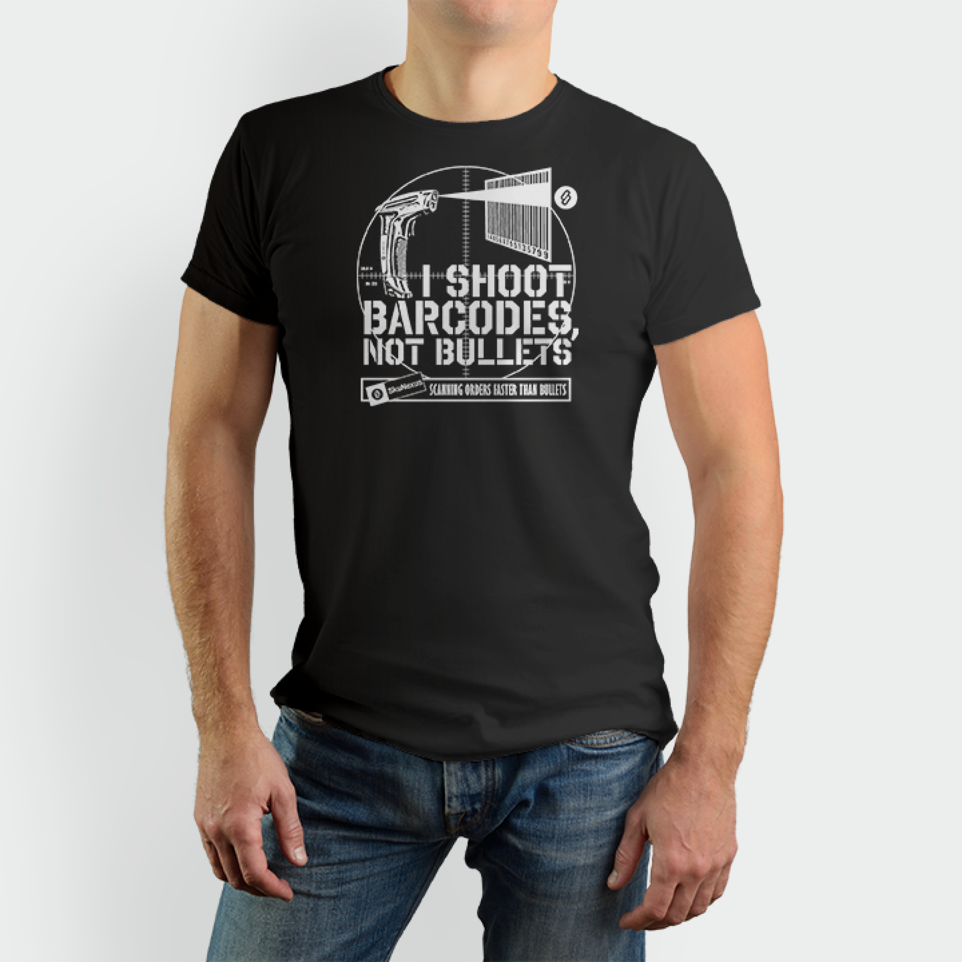 Shoot Barcodes T-Shirt